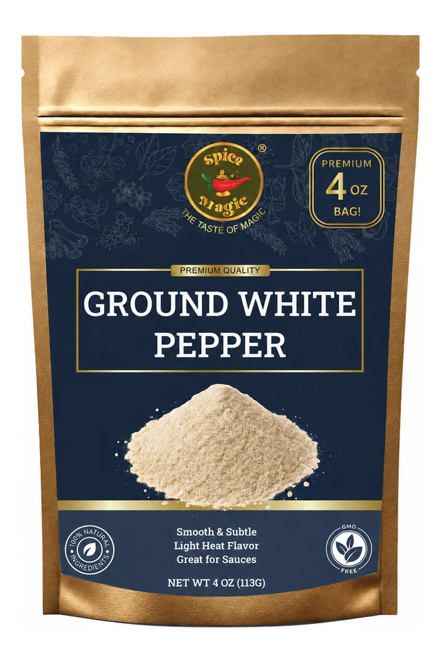 Ground White Pepper pouch