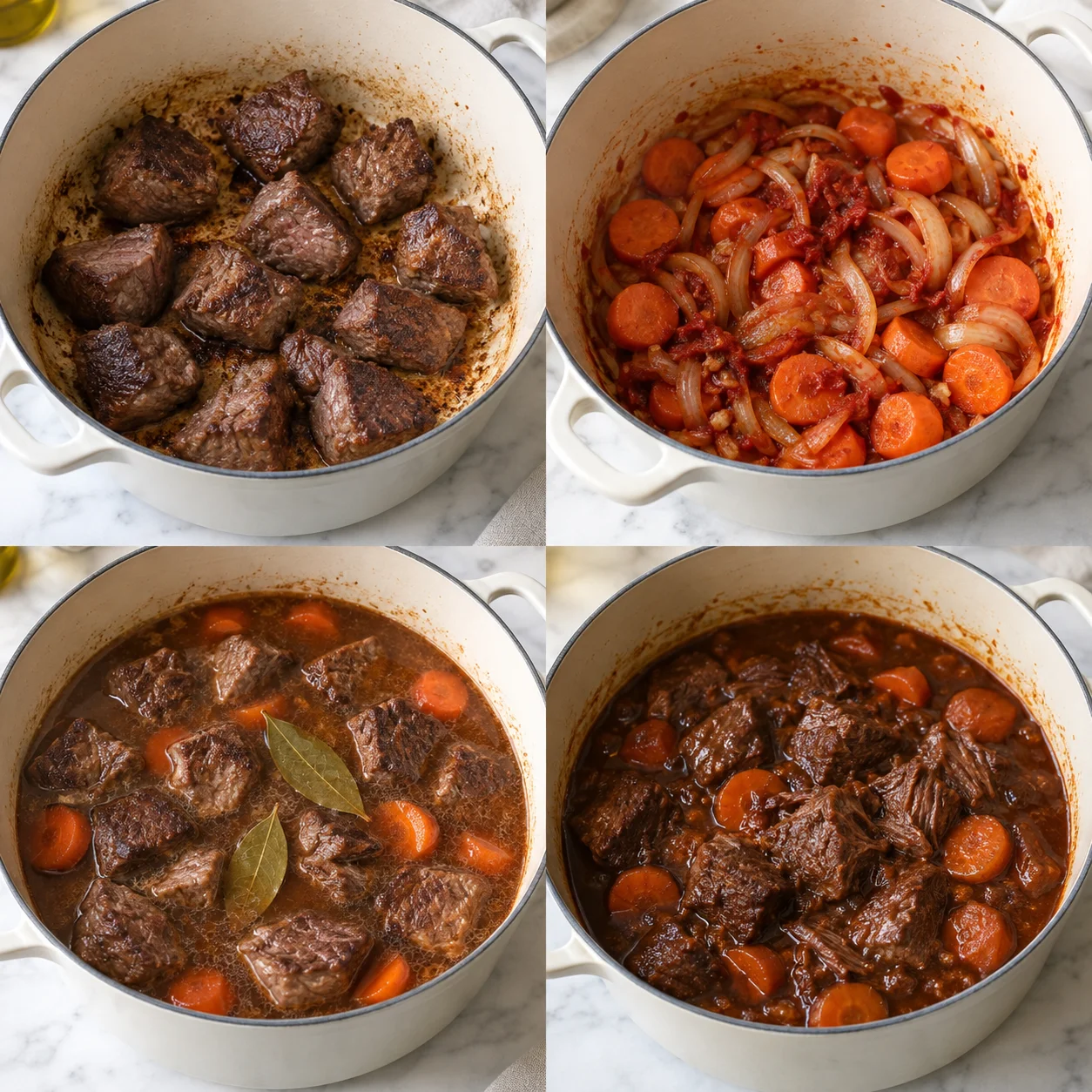 Illustrative Braised beef
