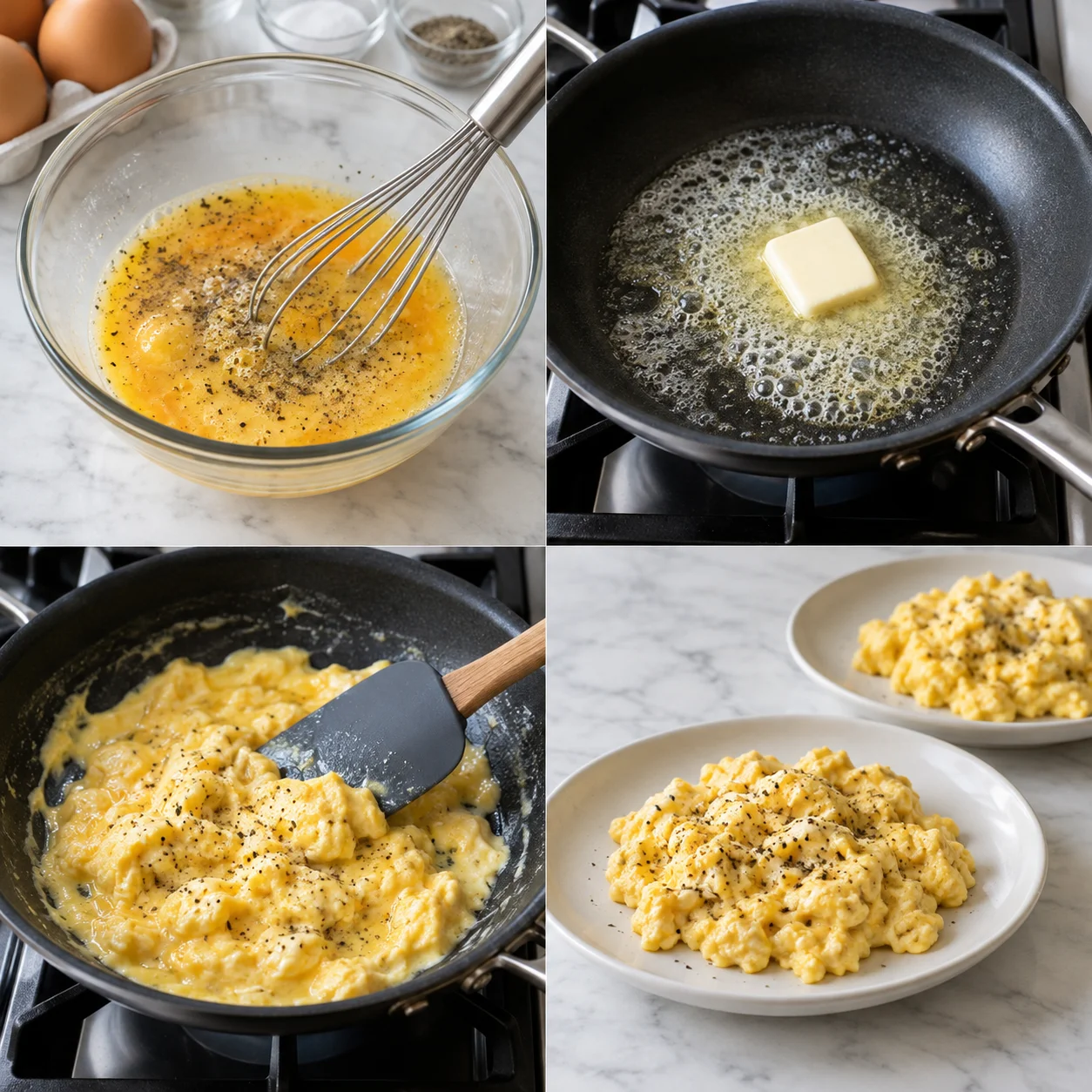 Illustrative Pepper scrambled eggs