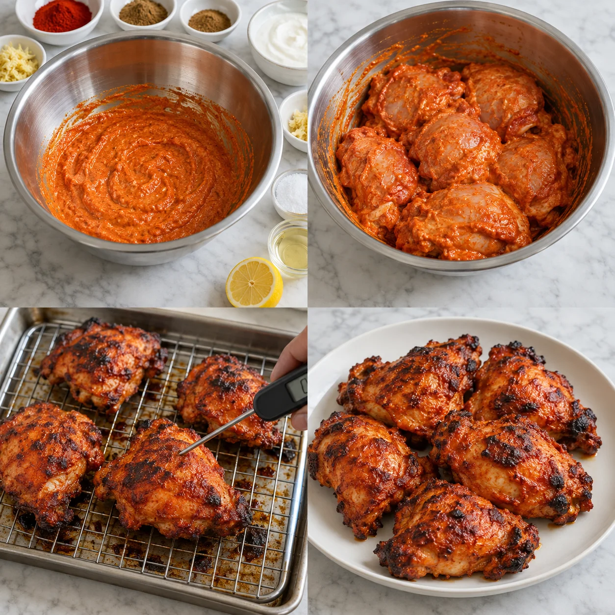 Illustrative Tandoori chicken