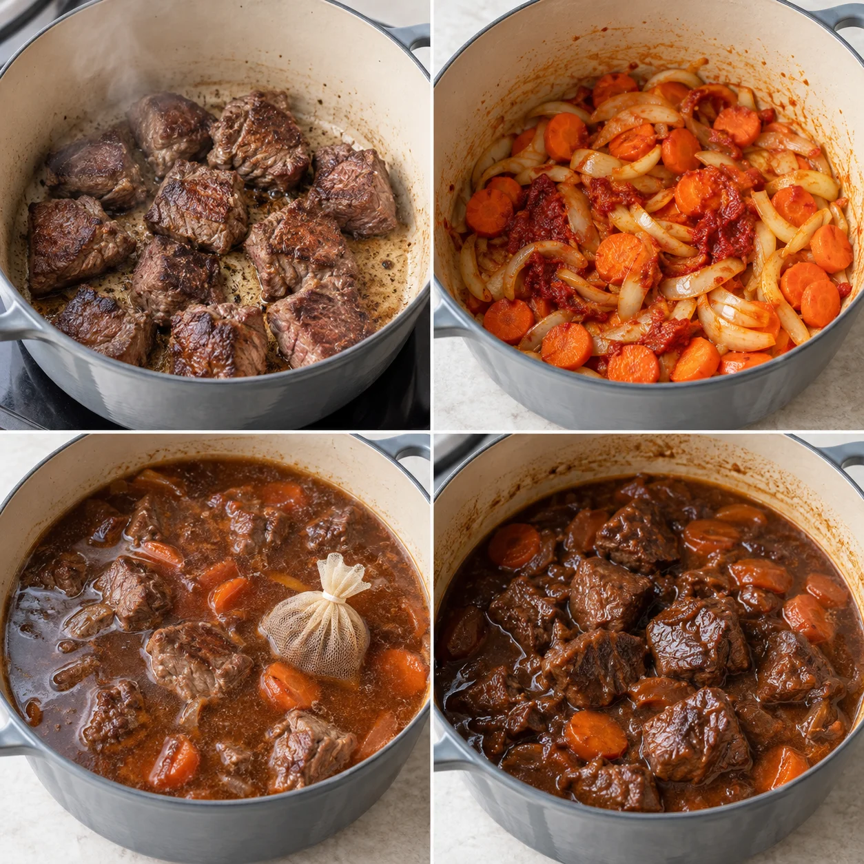 Illustrative Allspice braised beef