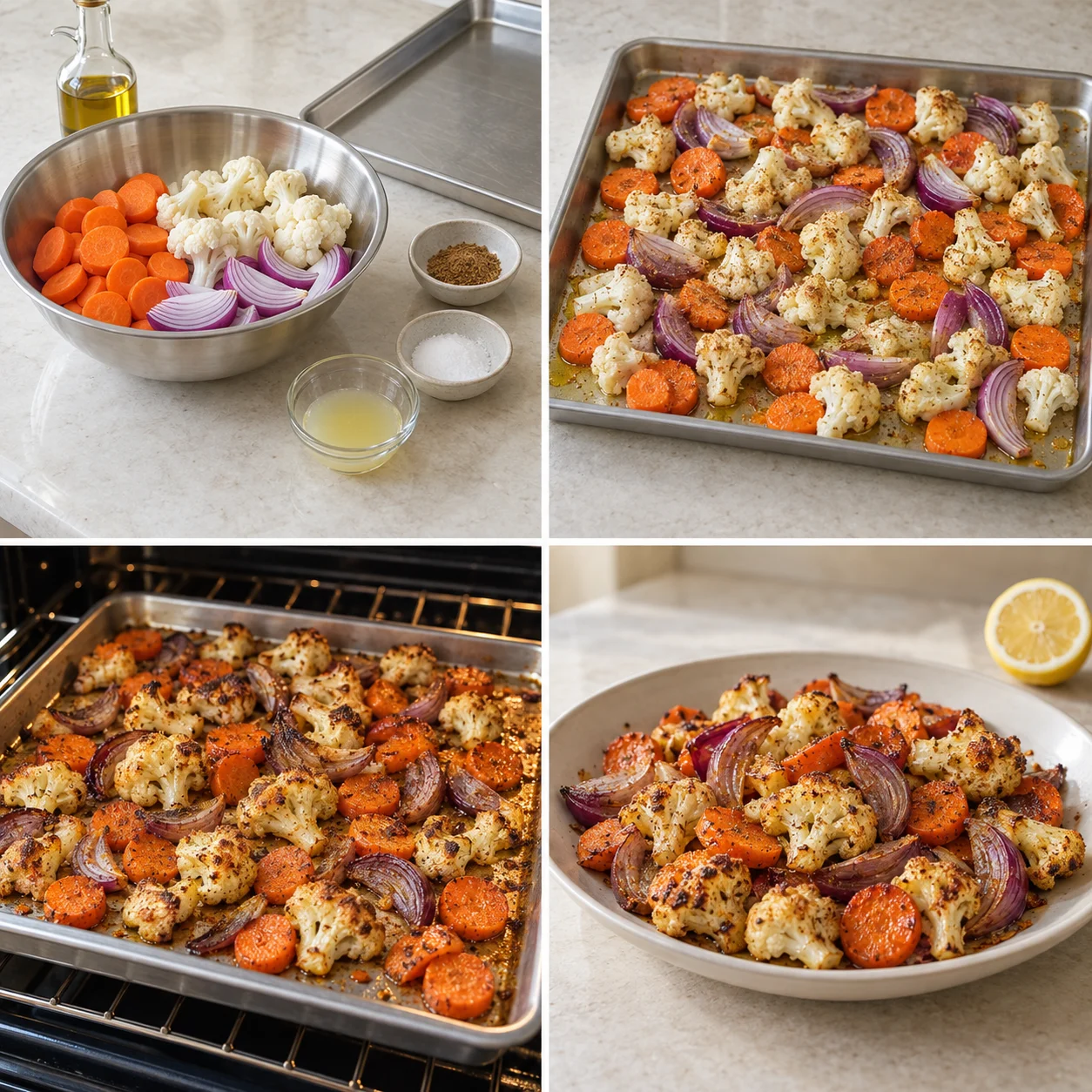 Illustrative Coriander roast vegetables