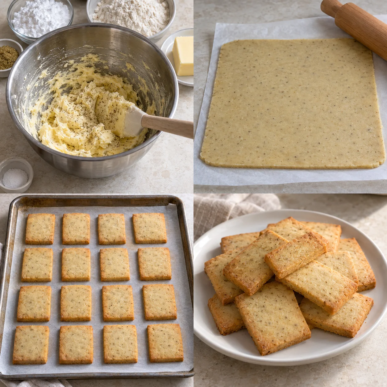 Illustrative Fennel shortbread