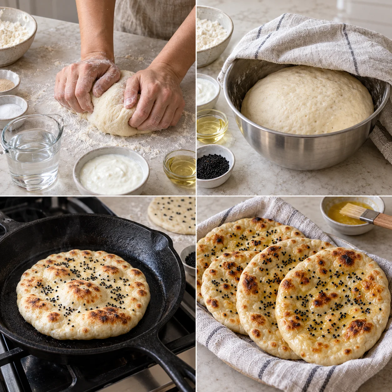Illustrative Nigella naan