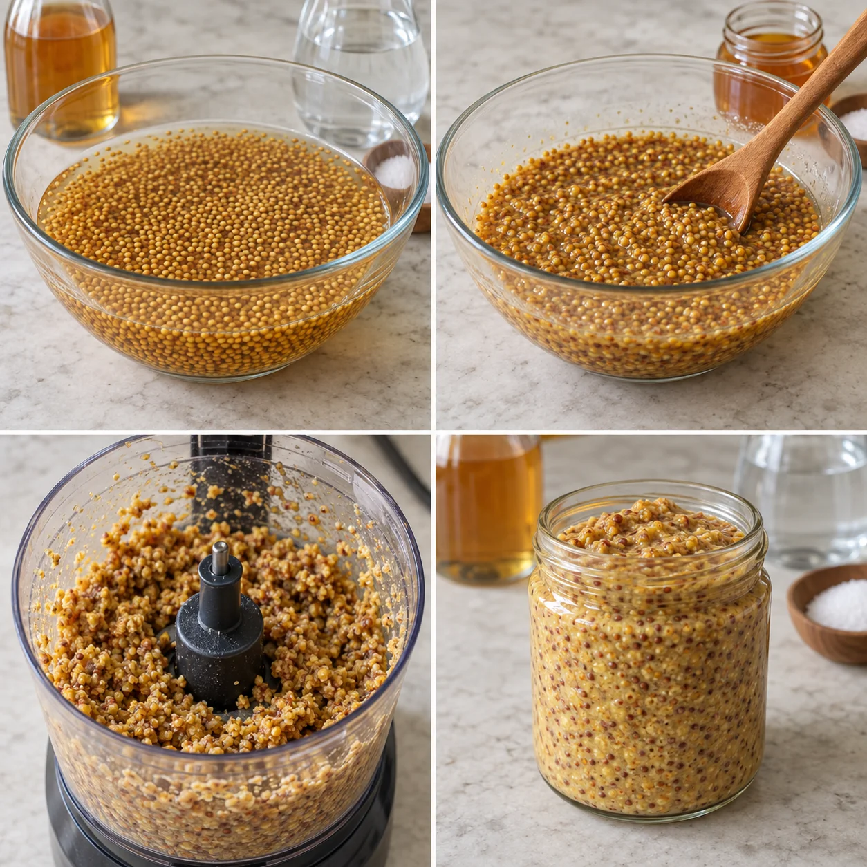 Illustrative Whole-grain mustard