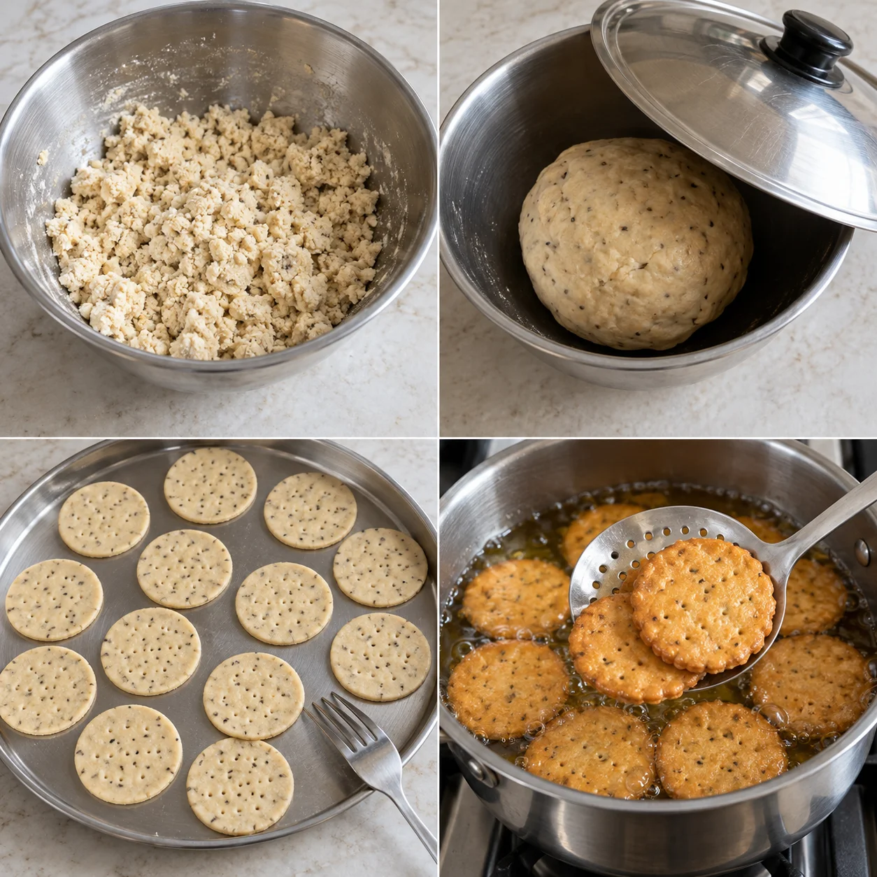 Illustrative Ajwain mathri